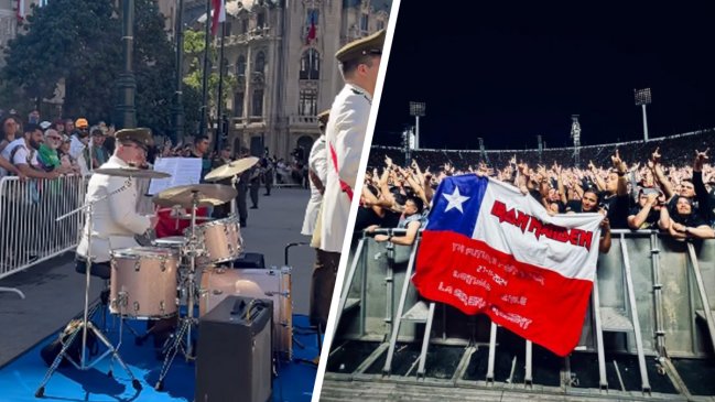 "Iron La Moneda": cambio de guardia celebró la visita de Maiden