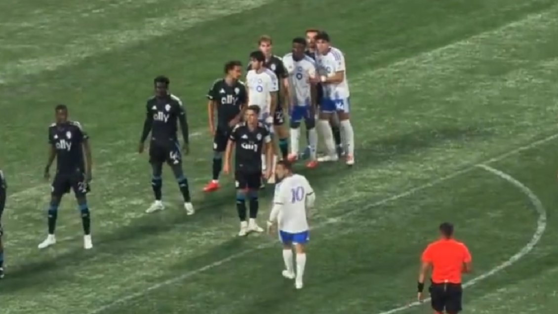 Alexis Sánchez sumó minutos en dura goleada que sufrió CF Montreal ante Charlotte FC en la MLS