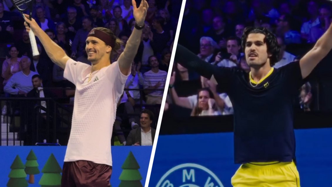 Zverev y Alcaraz se instalaron en cuartos de final en el ATP de Viena