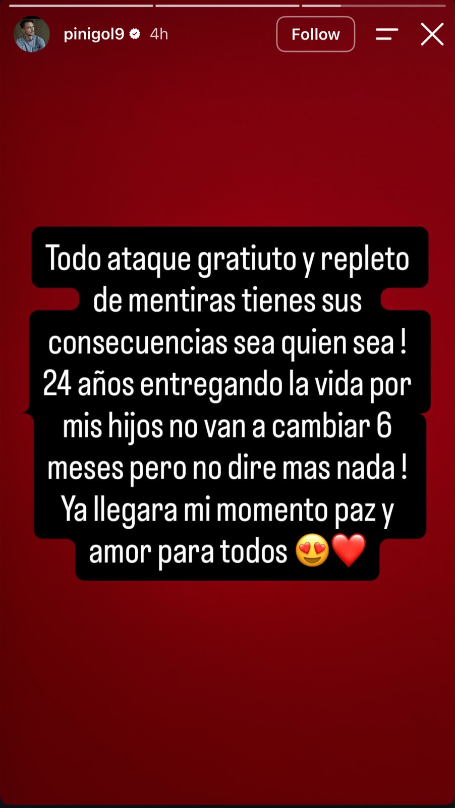 Mauricio Pinilla respondió a acusaciones de Gissella Gallardo
