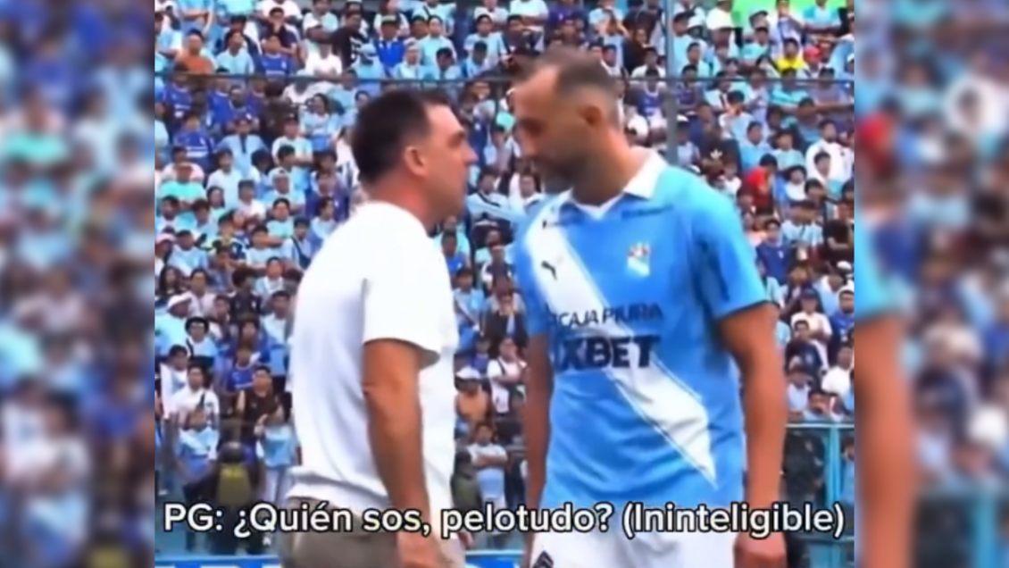 [VIDEO] Escándalo en Perú: Pablo Guede se fue a las manos con histórico jugador tras el clásico limeño