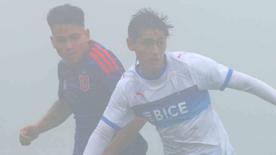 Clásicos universitarios sub 20 y sub 18 se suspendieron por densa neblina