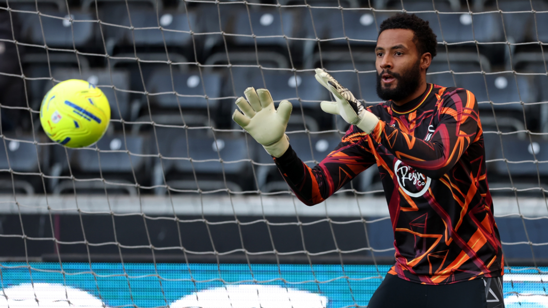 Vigouroux dejó su arco en cero durante la goleada de Swansea a Blackburn Rovers