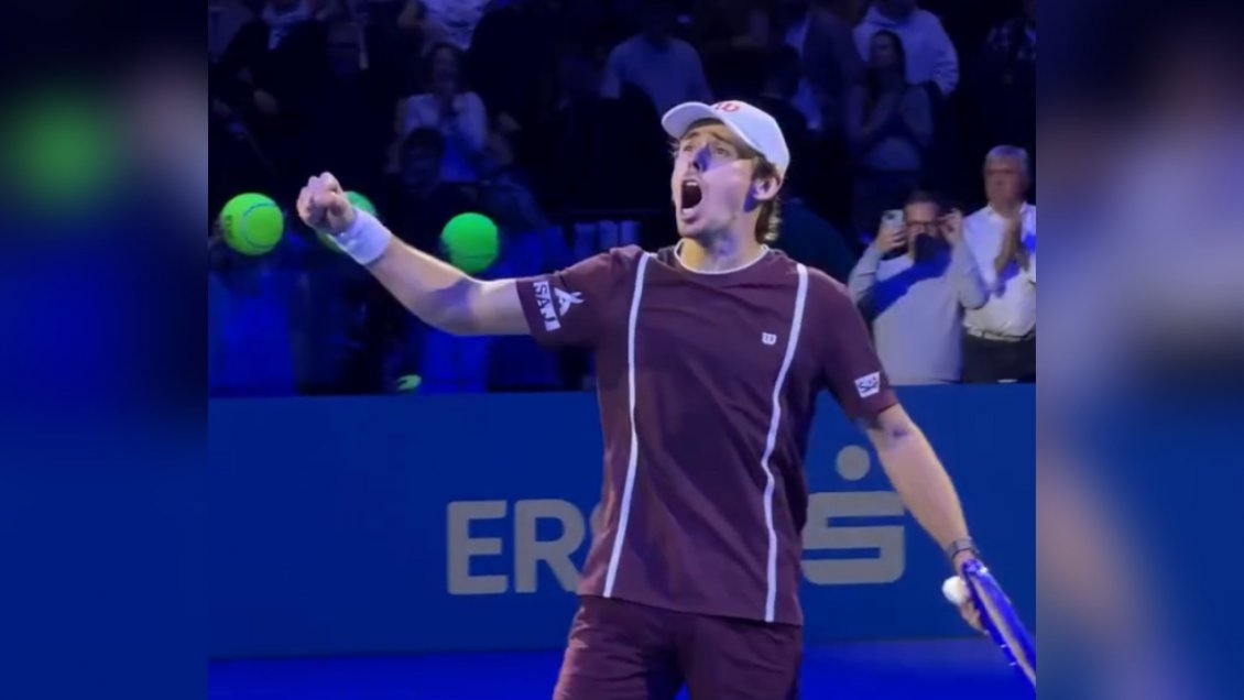 De Miñaur dio la sorpresa ante Zverev y jugará ante Alcaraz la final de Viena