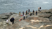 Hombre murió tras ser arrastrado por una ola mientras pescaba en Zapallar